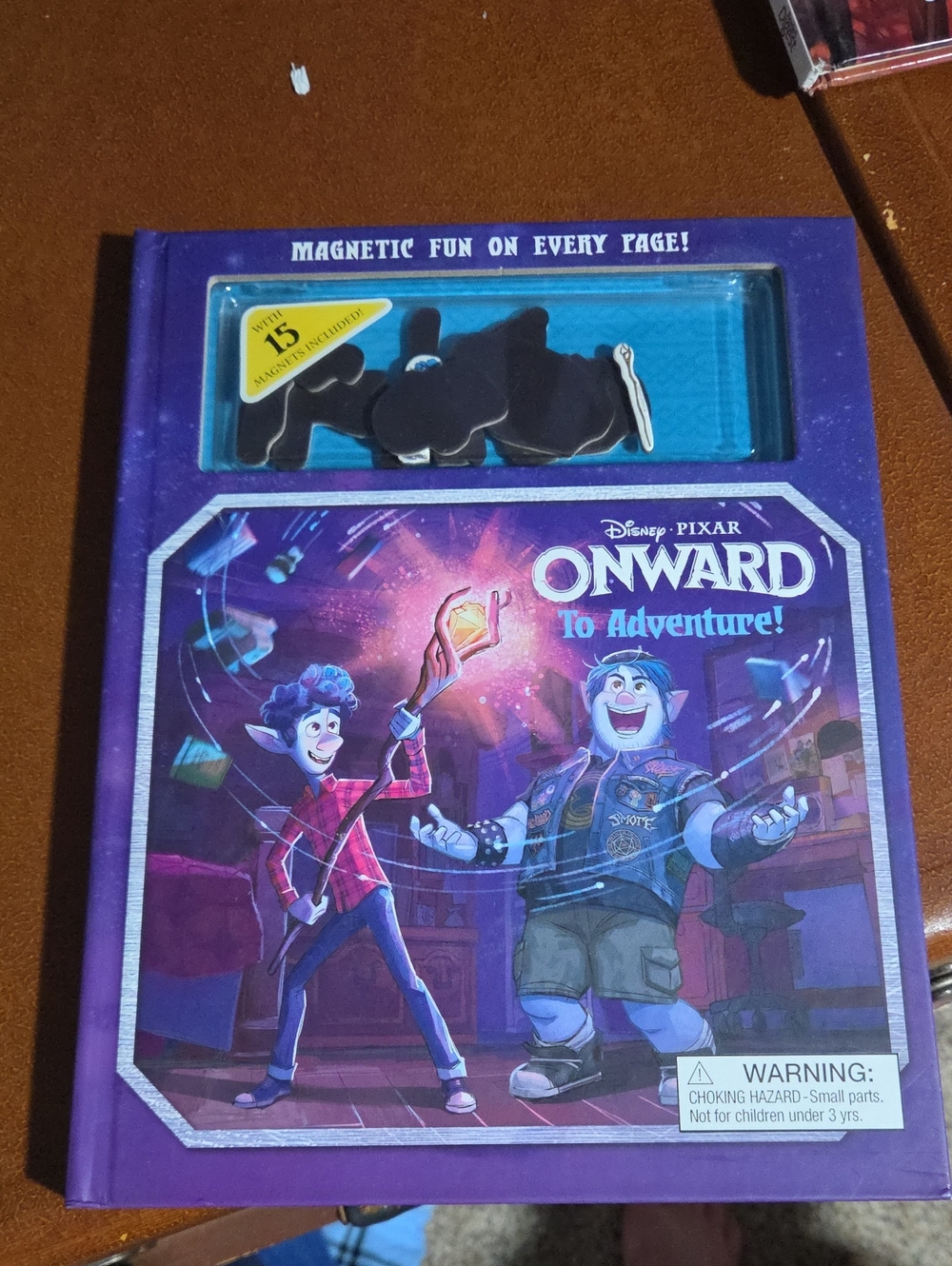 Onward To Adventure! Magnetic Activity Book - Purple